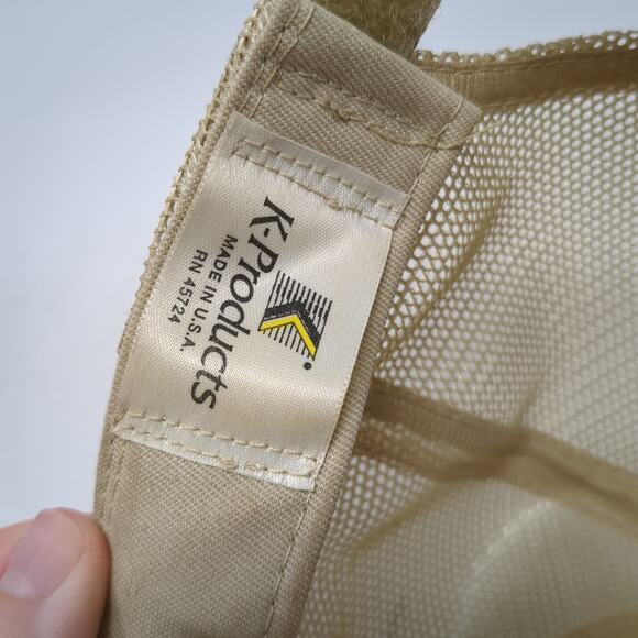 Alta Genetics Strapback Trucker Hat Multi OS Embroidered K-Products Vintage - Picture 9 of 9